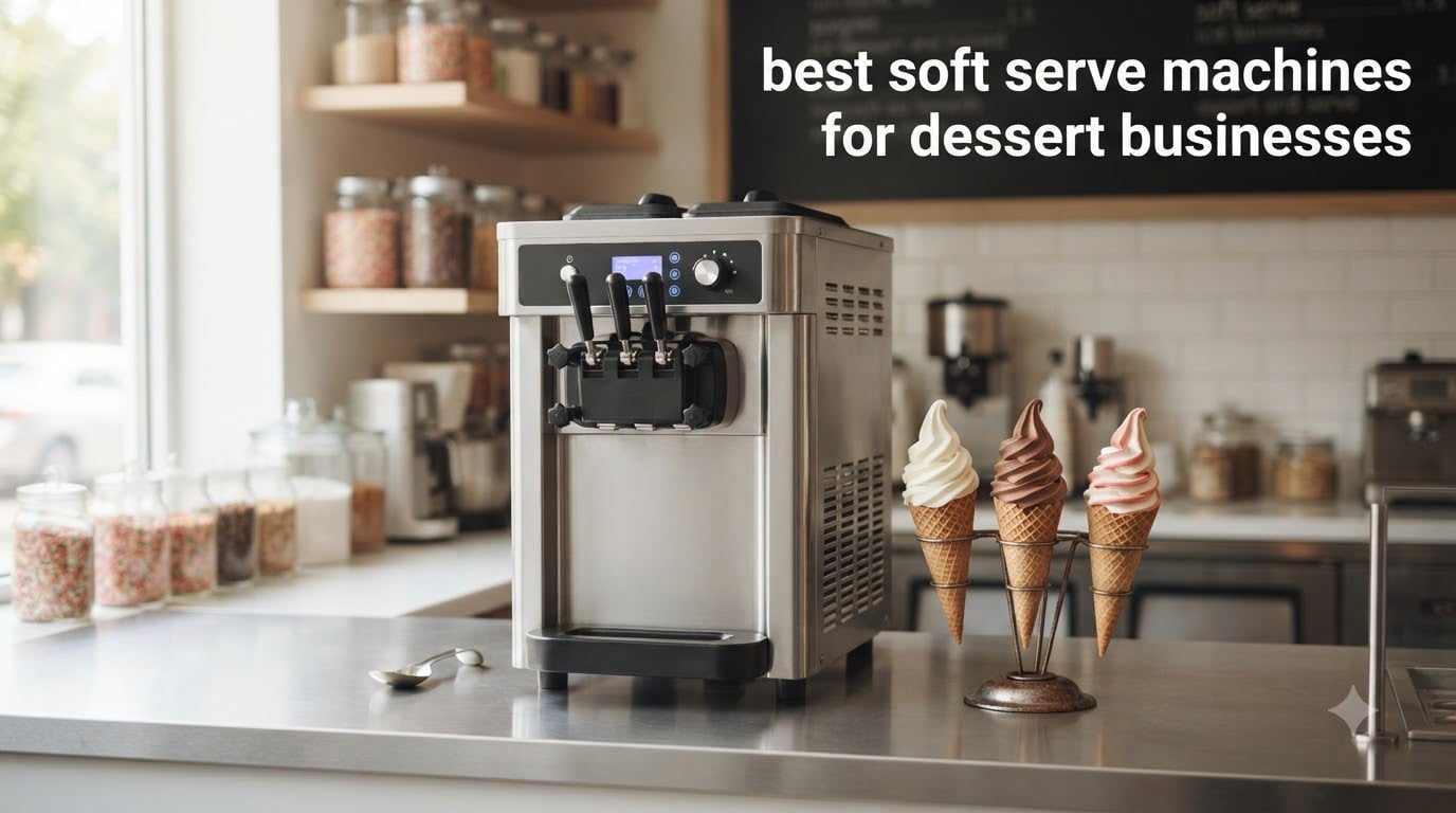 best soft serve machines for dessert businesses