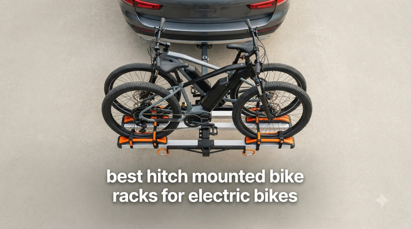 best hitch mounted bike racks for electric bikes