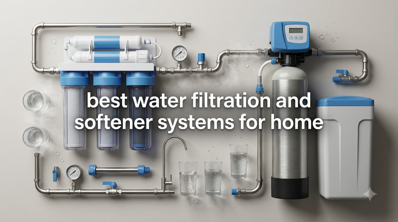 best water filtration and softener systems for home