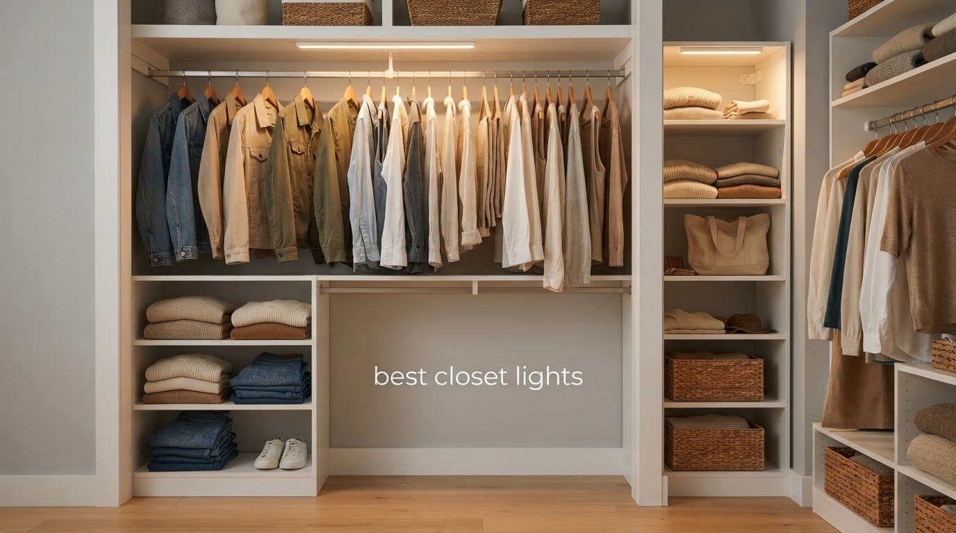 best closet lights