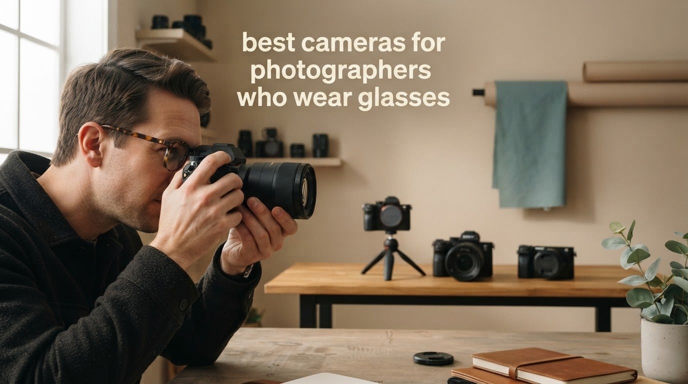 best cameras for photographers who wear glasses