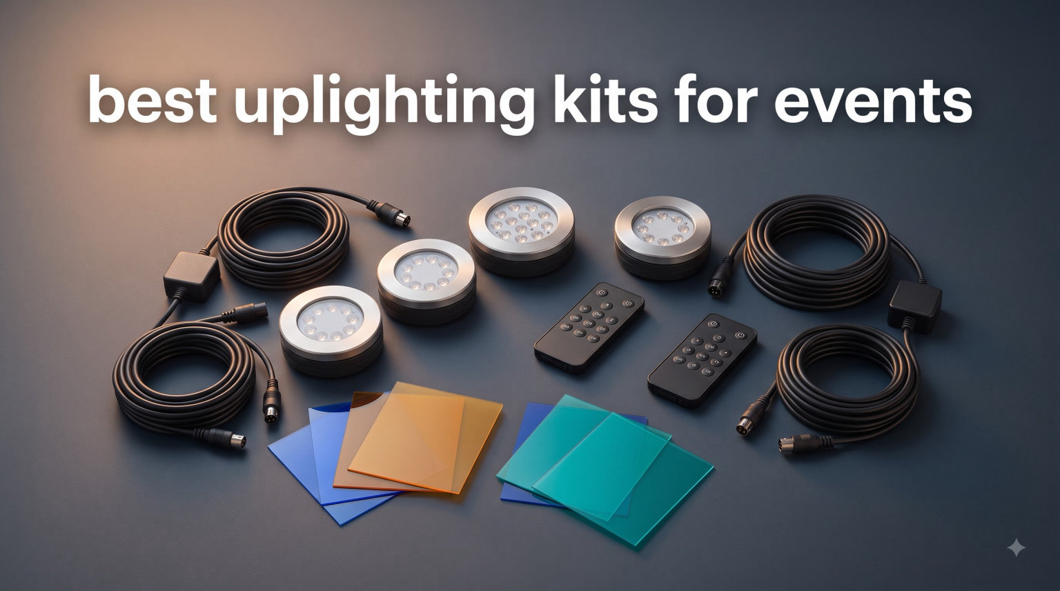 best uplighting kits for events