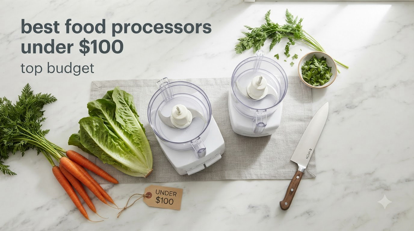 best food processors under $100 top budget