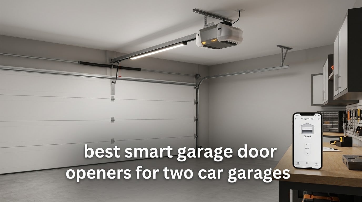 best smart garage door openers for two car garages