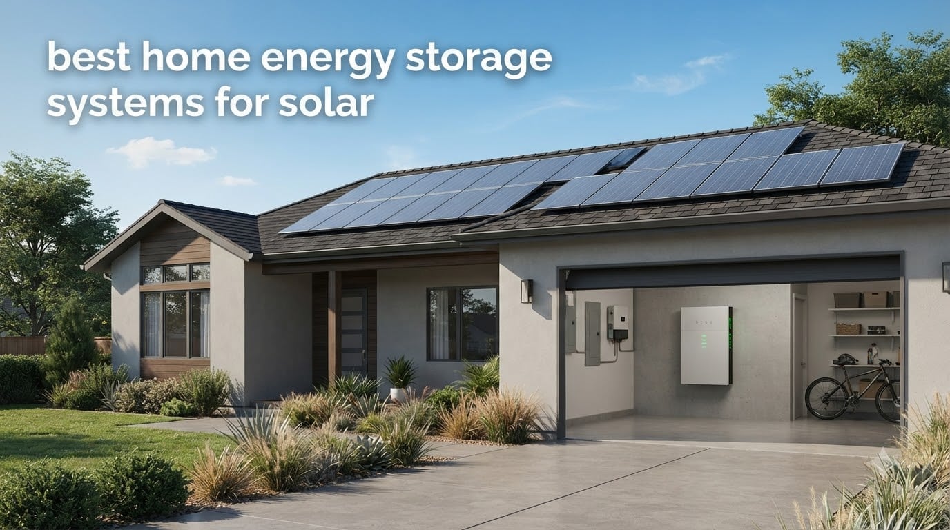 best home energy storage systems for solar