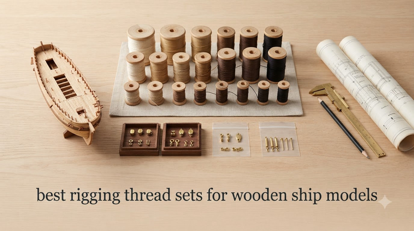 best rigging thread sets for wooden ship models