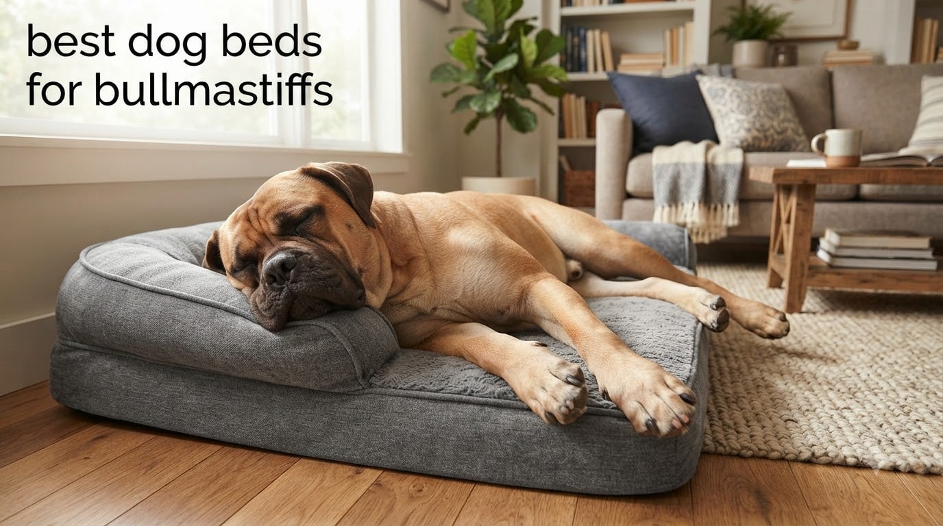 best dog beds for bullmastiffs