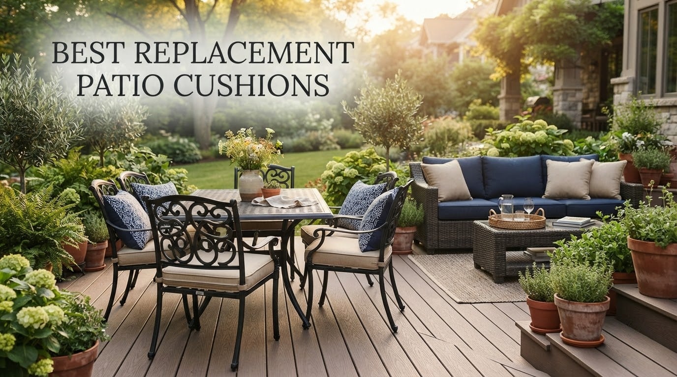 best replacement patio cushions