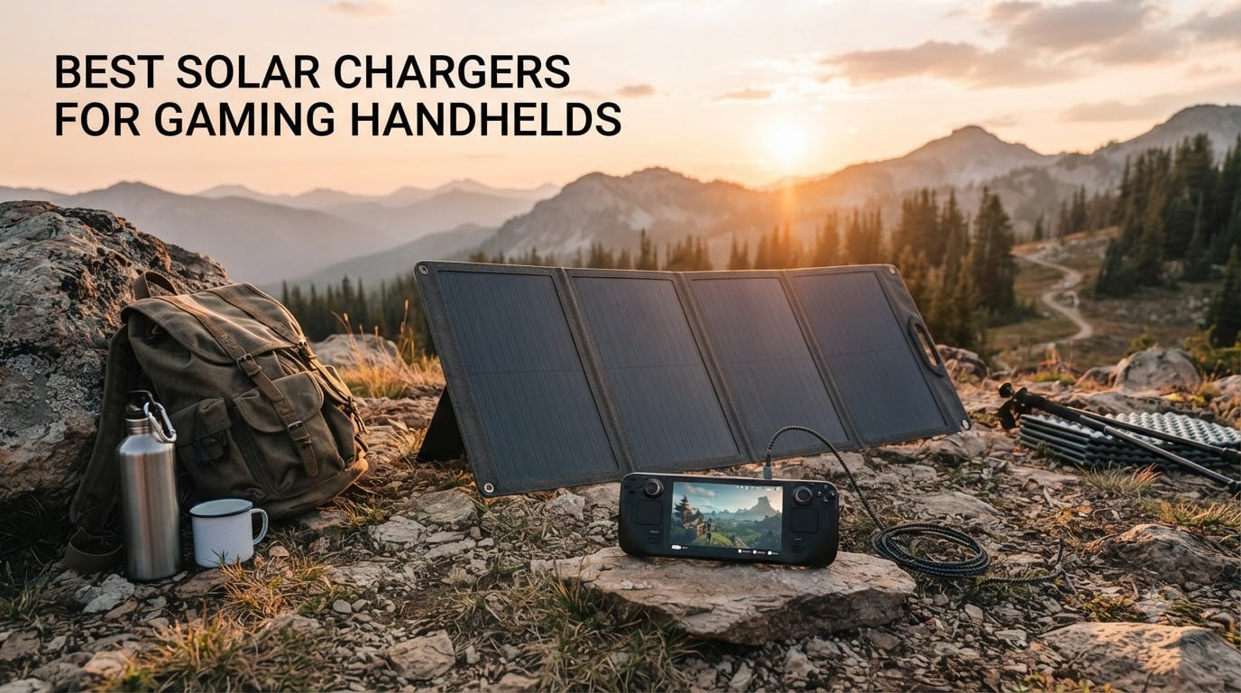 best solar chargers for gaming handhelds