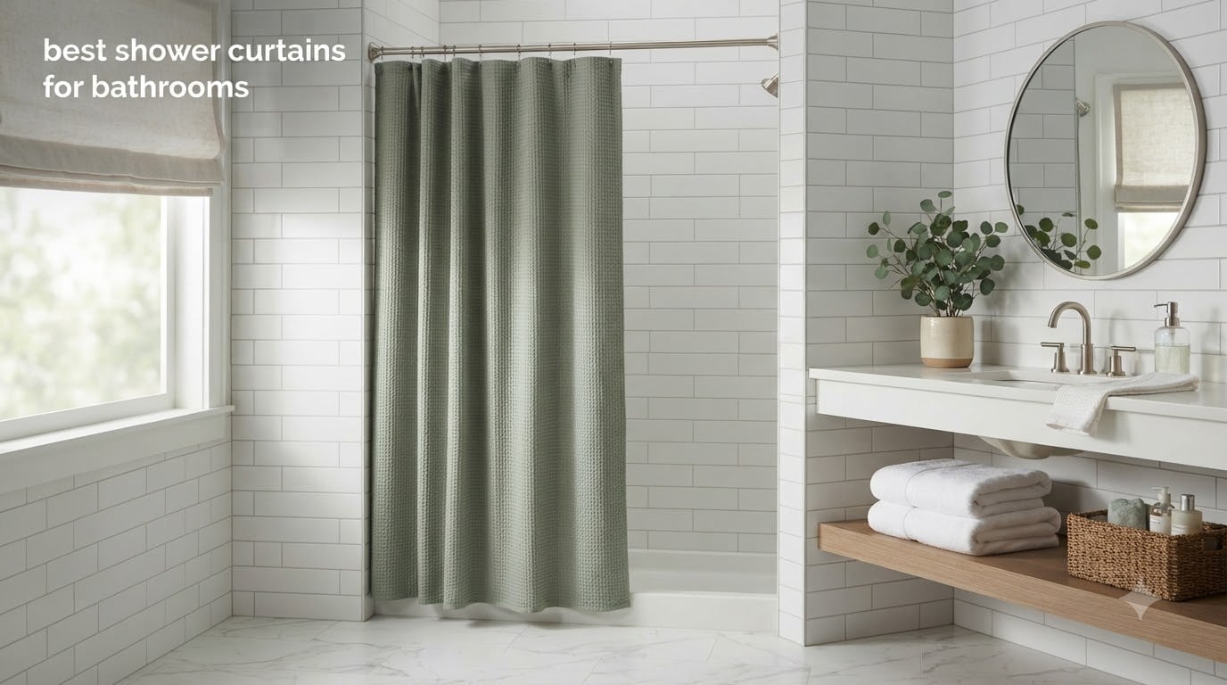 best shower curtains for bathrooms