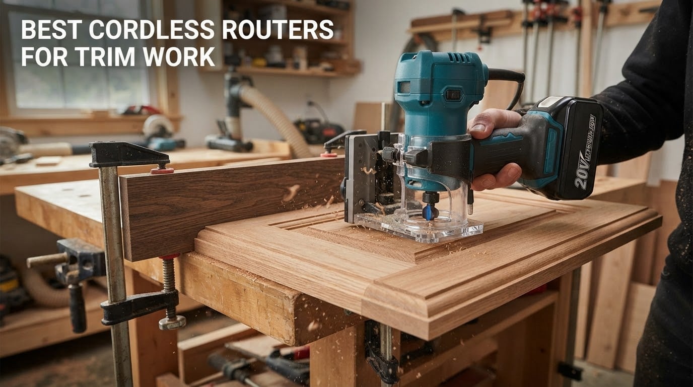 best cordless routers for trim work