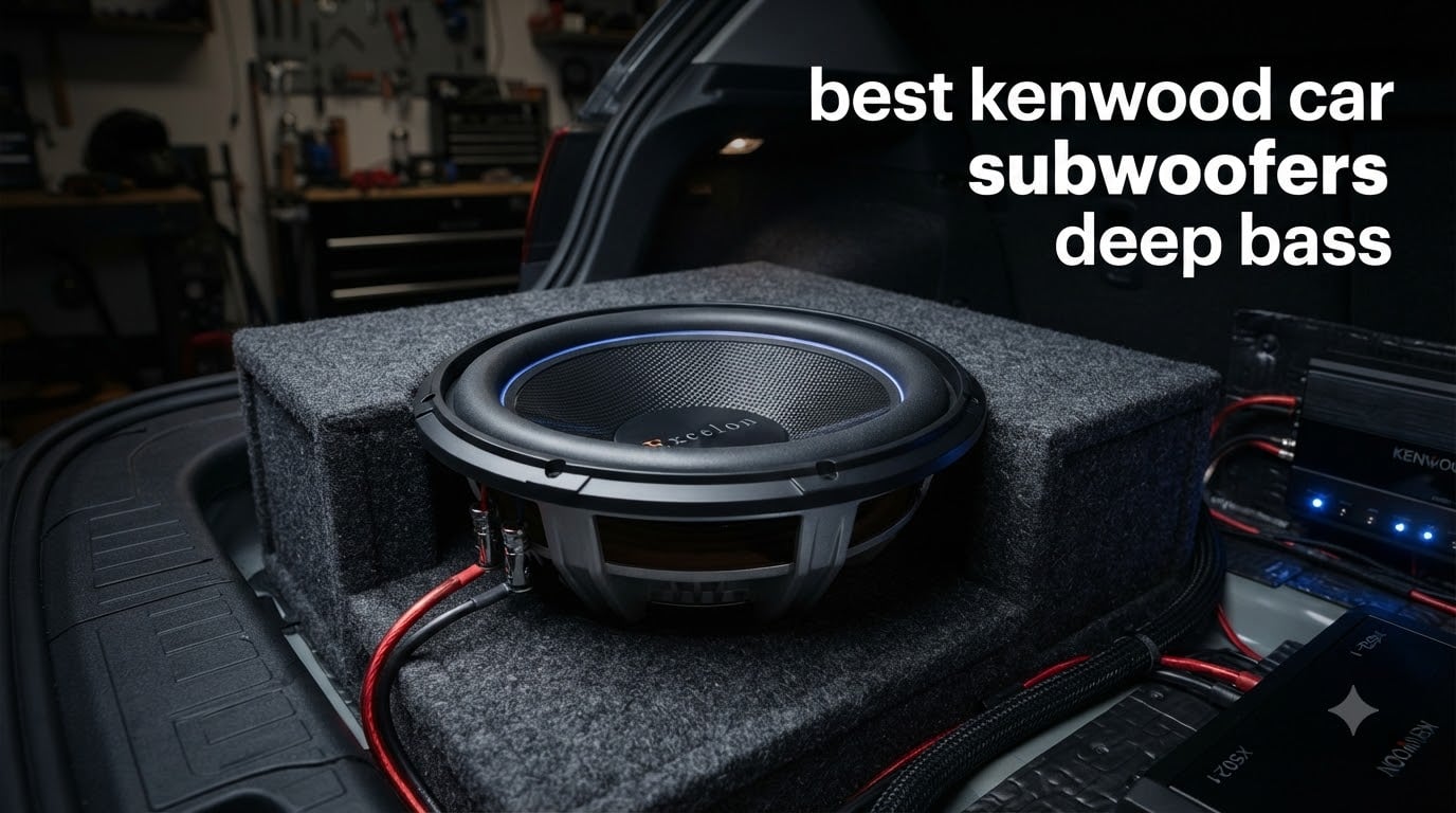 best kenwood car subwoofers deep bass