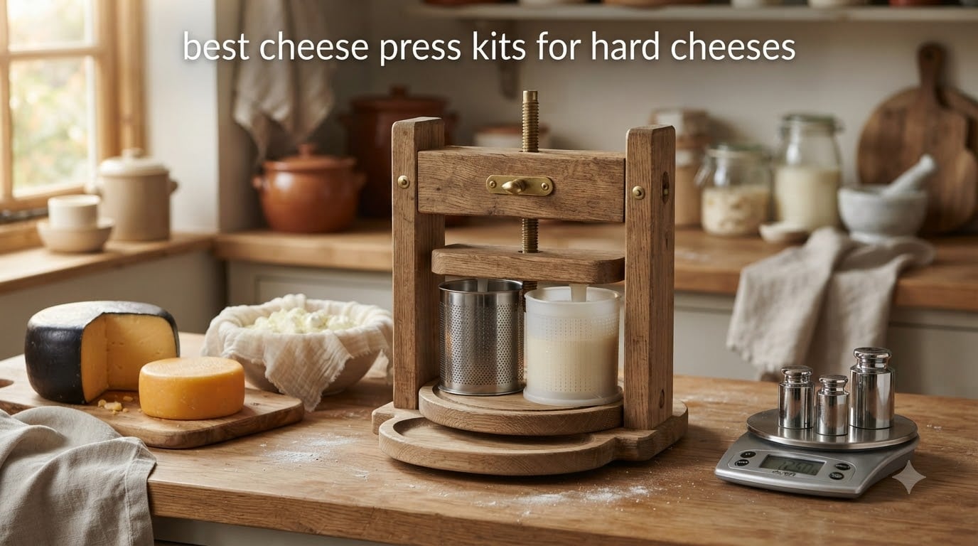 best cheese press kits for hard cheeses