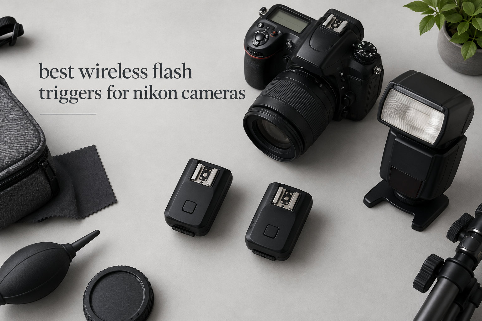 best wireless flash triggers for nikon cameras