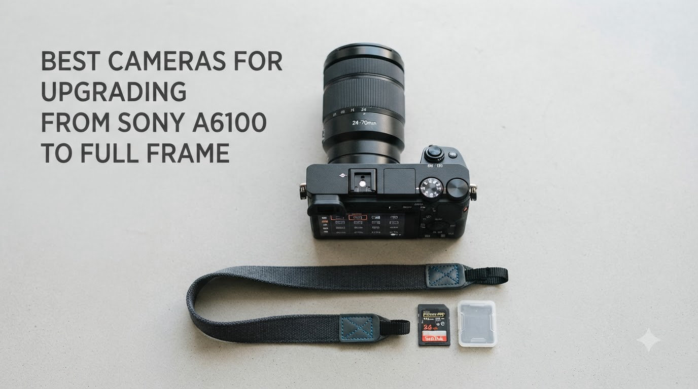 best cameras for upgrading from sony a6100 to full frame