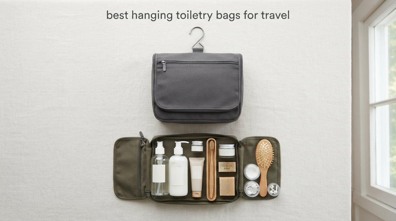 best hanging toiletry bags for travel