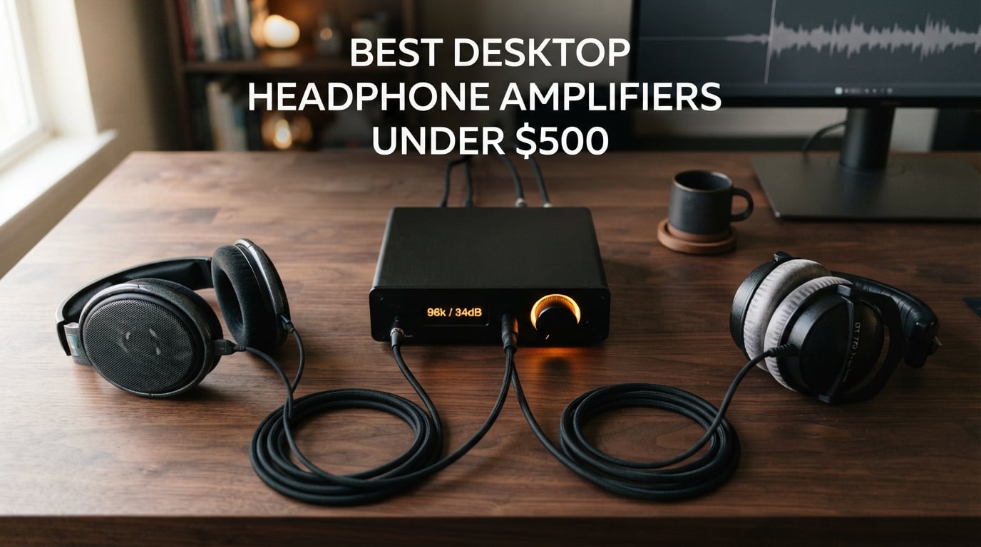 best desktop headphone amplifiers under $500