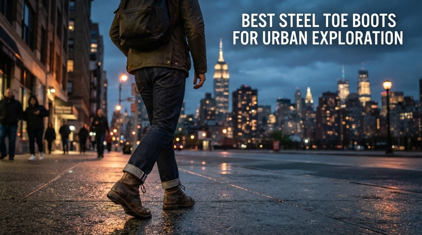 best steel toe boots for urban exploration