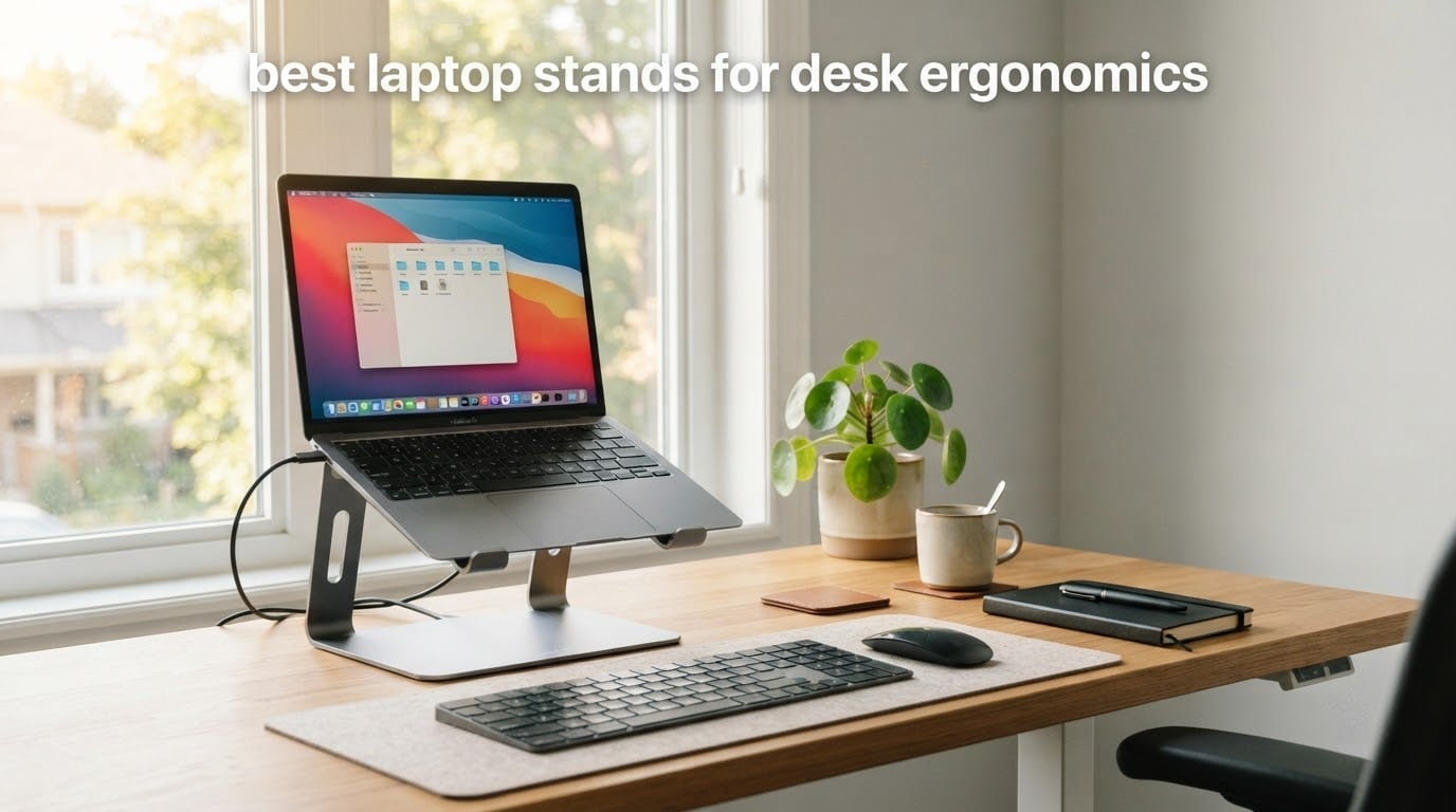 best laptop stands for desk ergonomics