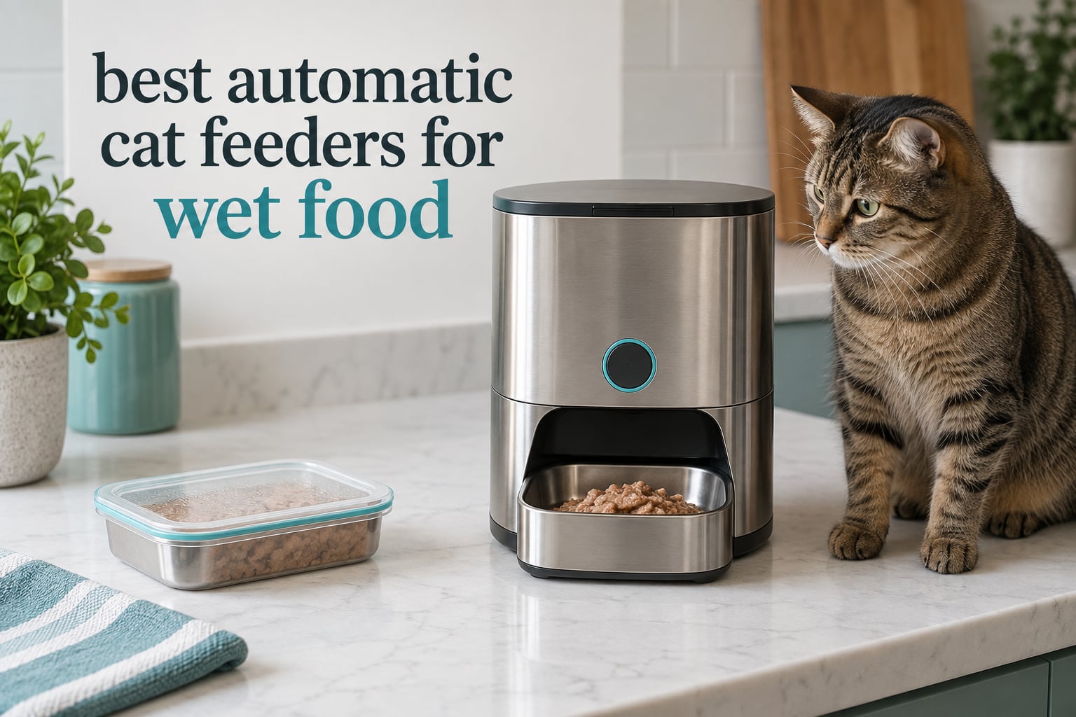 best automatic cat feeders for wet food