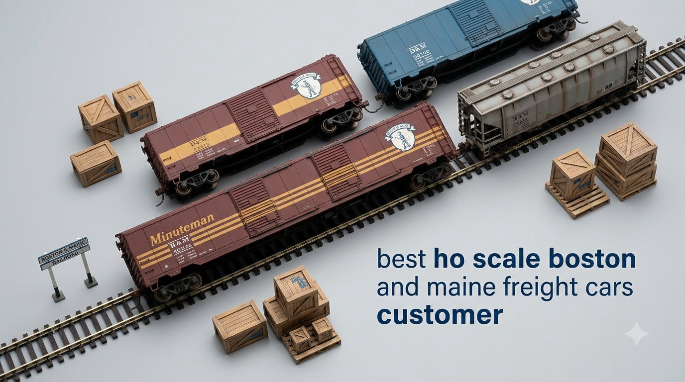 best ho scale boston and maine freight cars customer