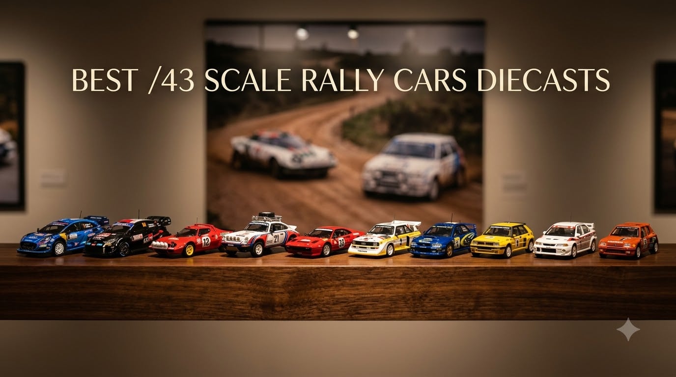 best 1/43 scale rally cars diecasts