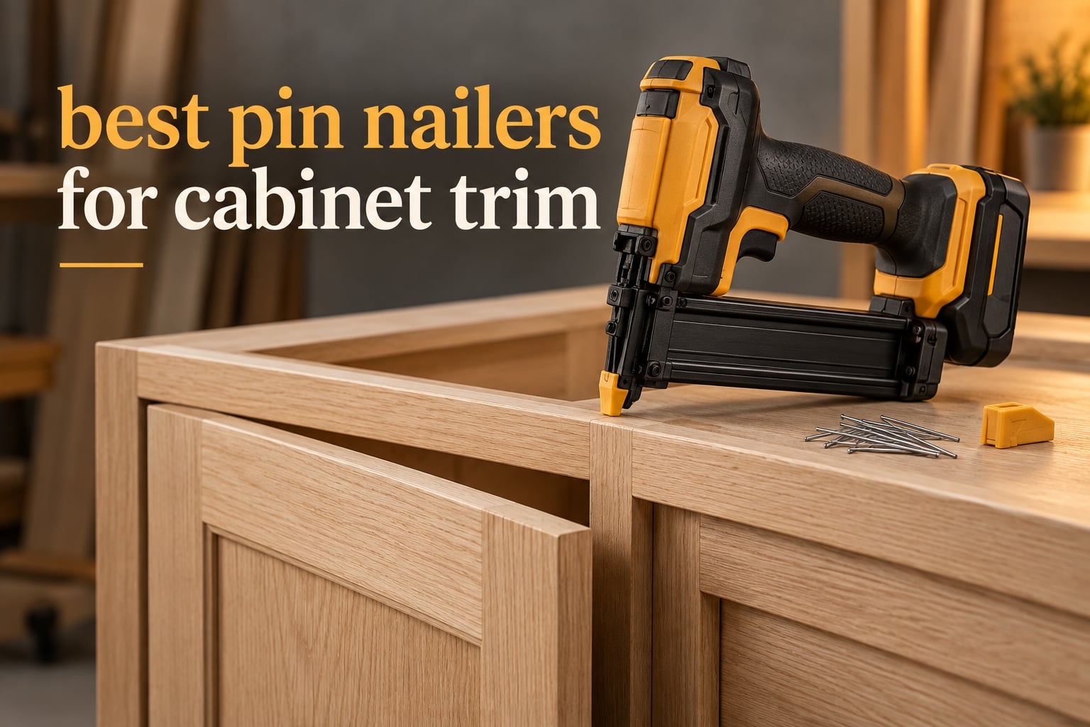 best pin nailers for cabinet trim