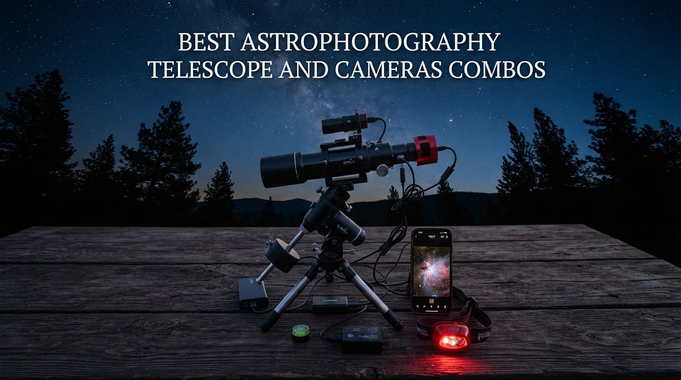 best astrophotography telescope and cameras combos