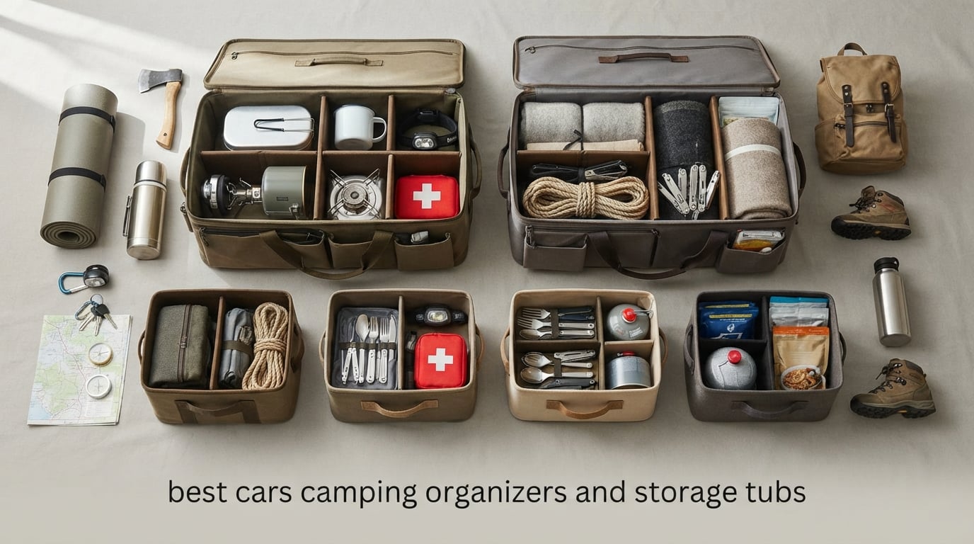 best cars camping organizers and storage tubs