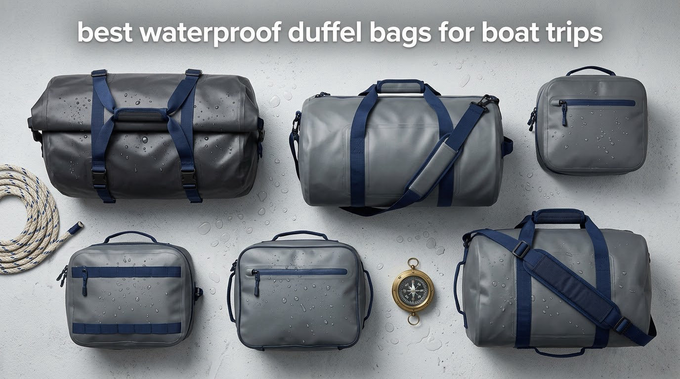 best waterproof duffel bags for boat trips