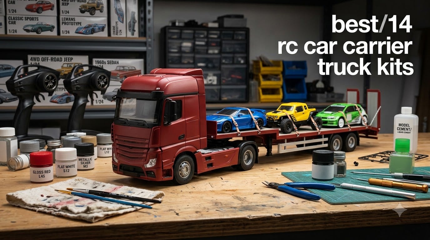 best 1/14 rc car carrier truck kits
