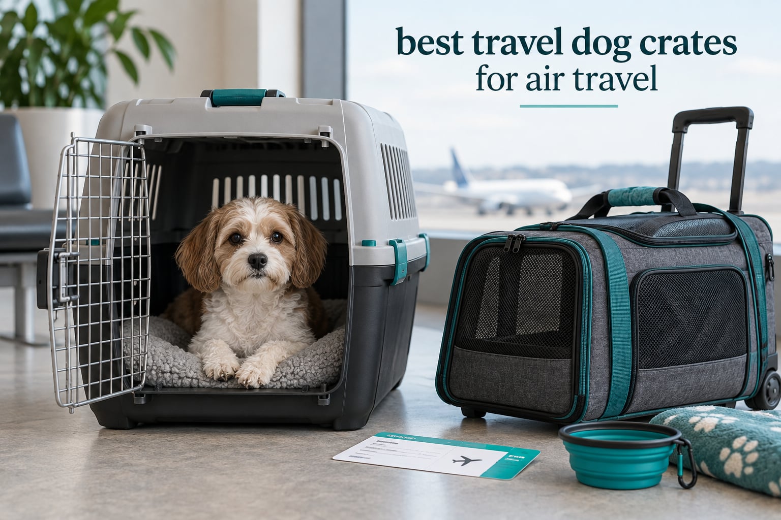 best travel dog crates for air travel