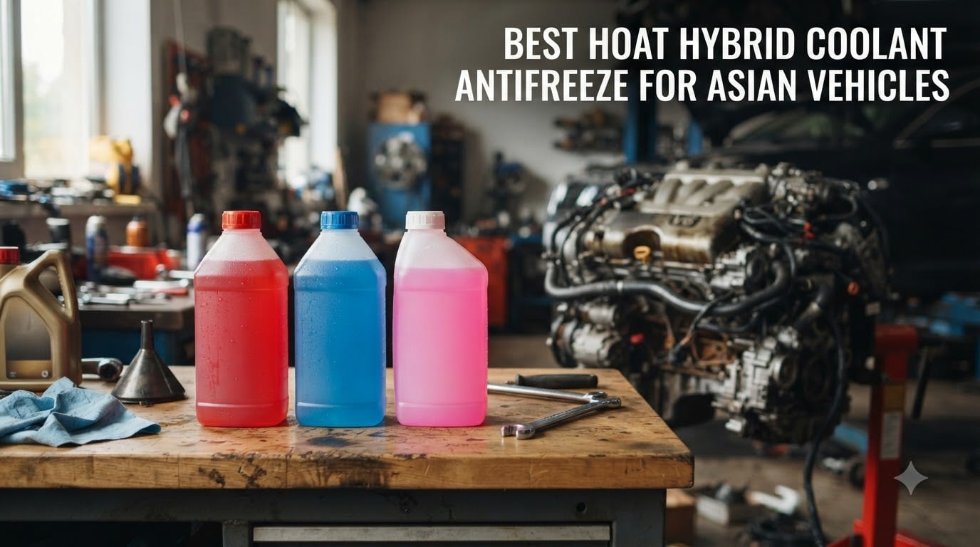 best hoat hybrid coolant antifreeze for asian vehicles