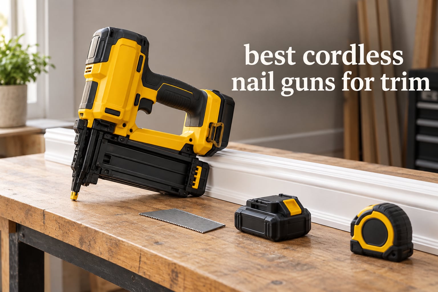best cordless nail guns for trim