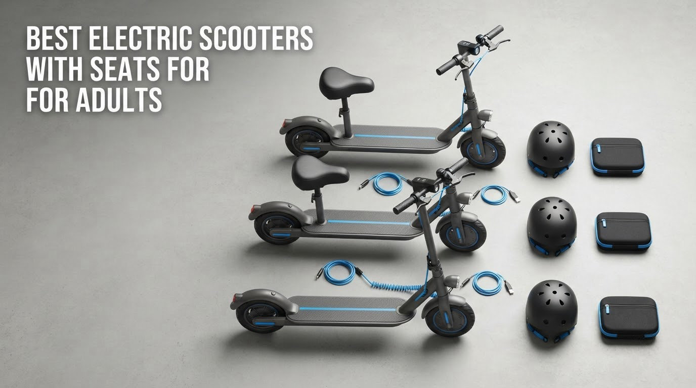 best electric scooters with seats for adults