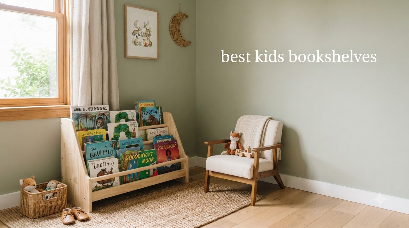 best kids bookshelves