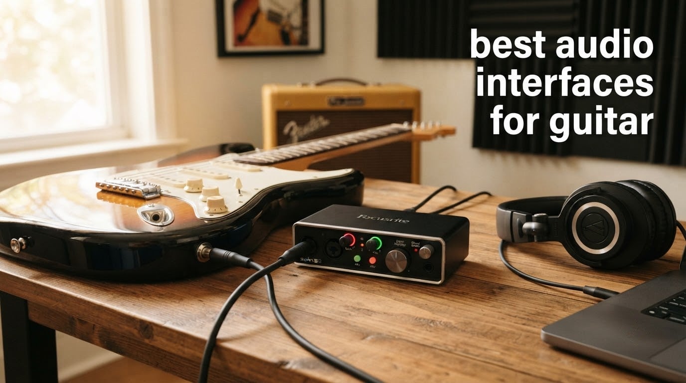 best audio interfaces for guitar