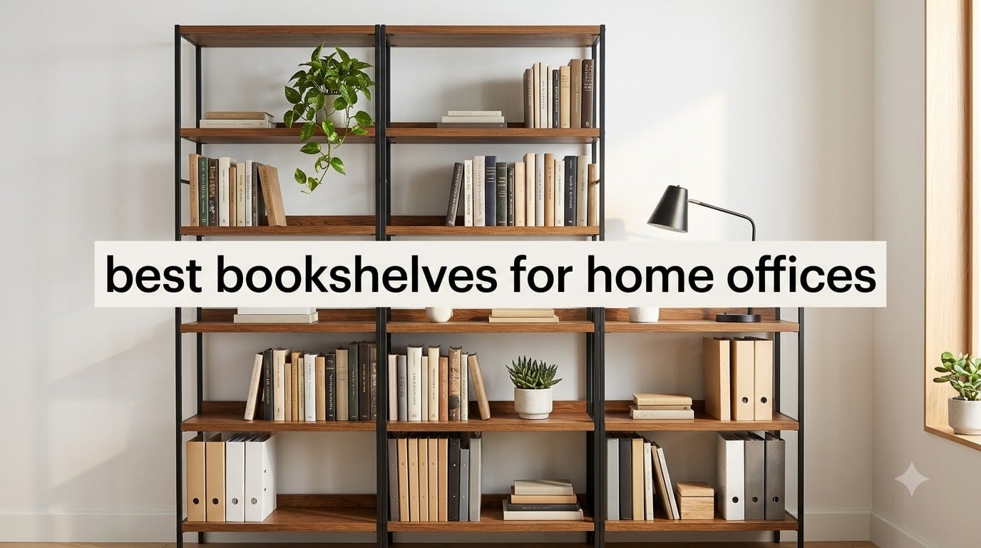 best bookshelves for home offices