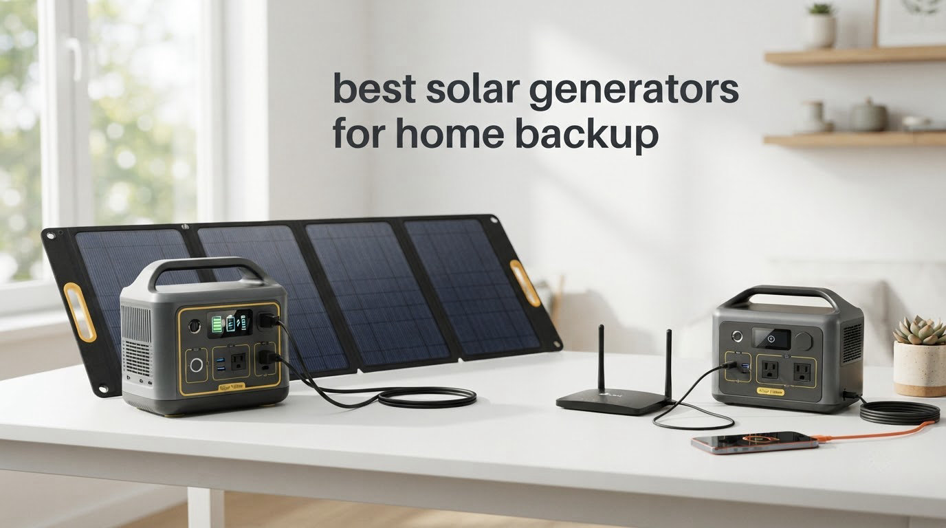 best solar generators for home backup