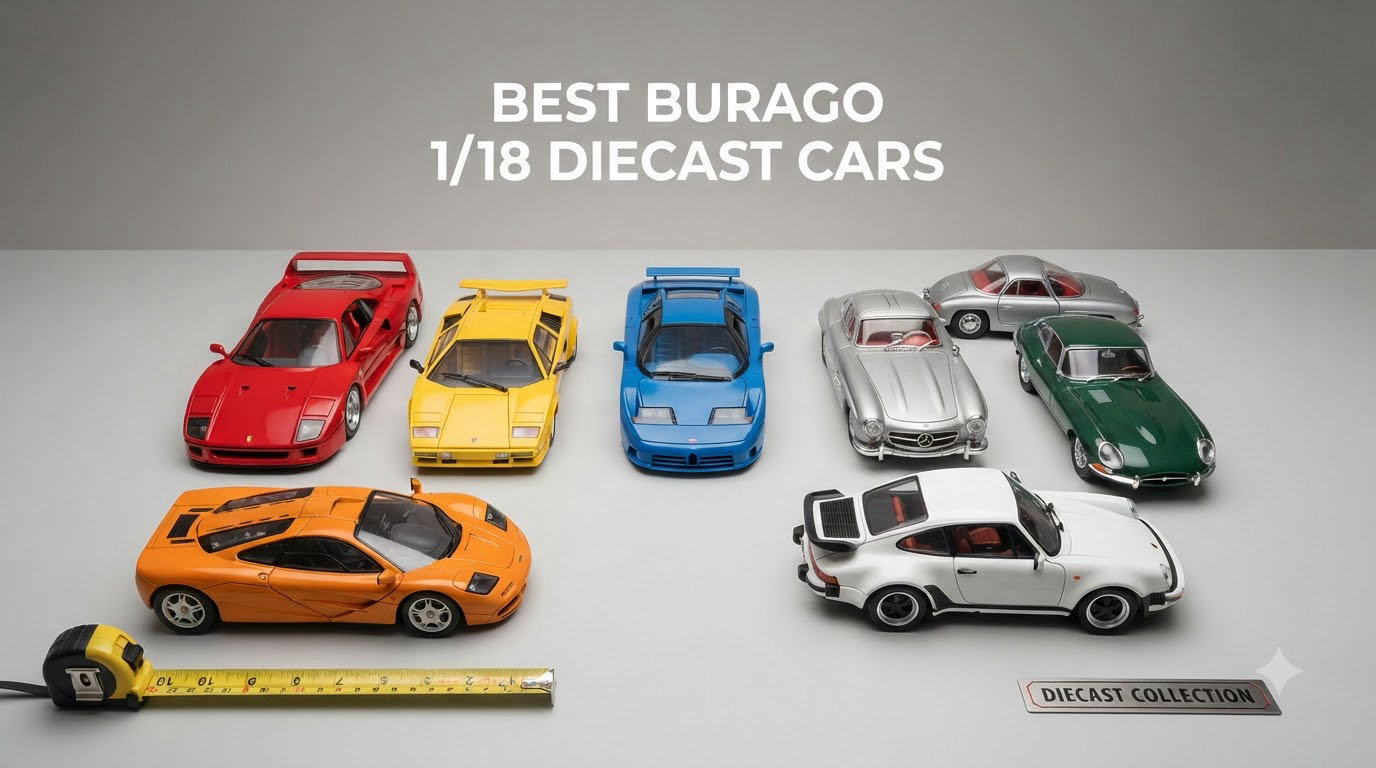 best bburago 1/18 diecast cars