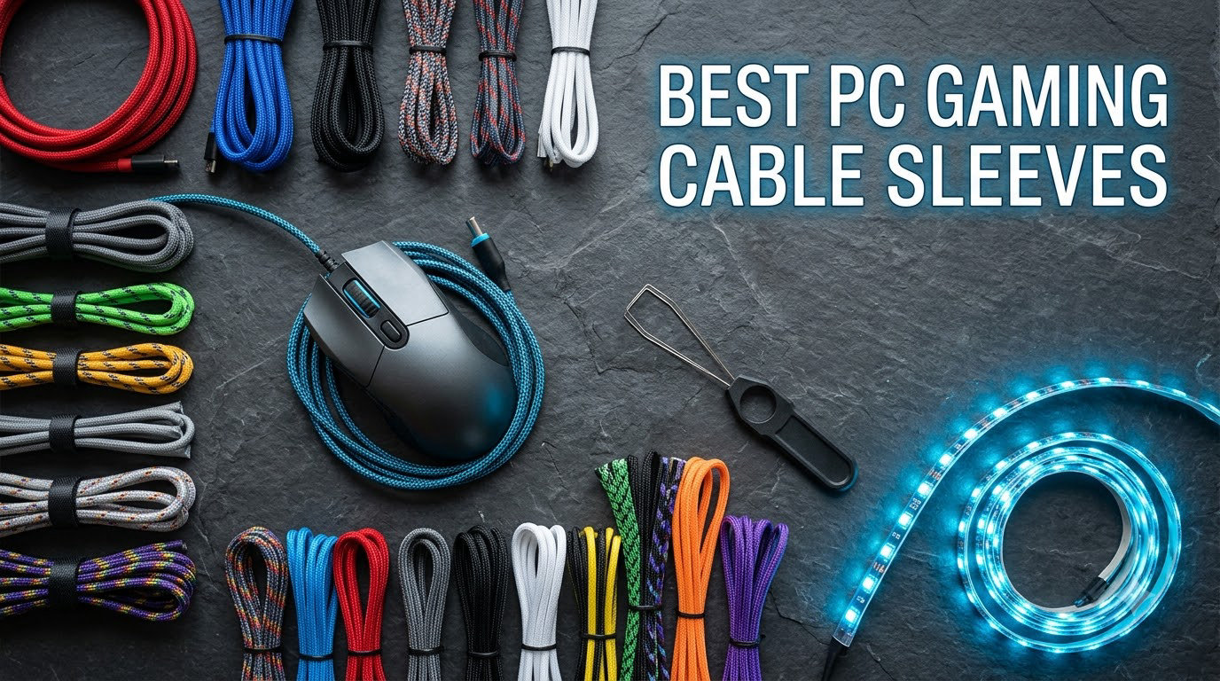 best pc gaming cables sleeves