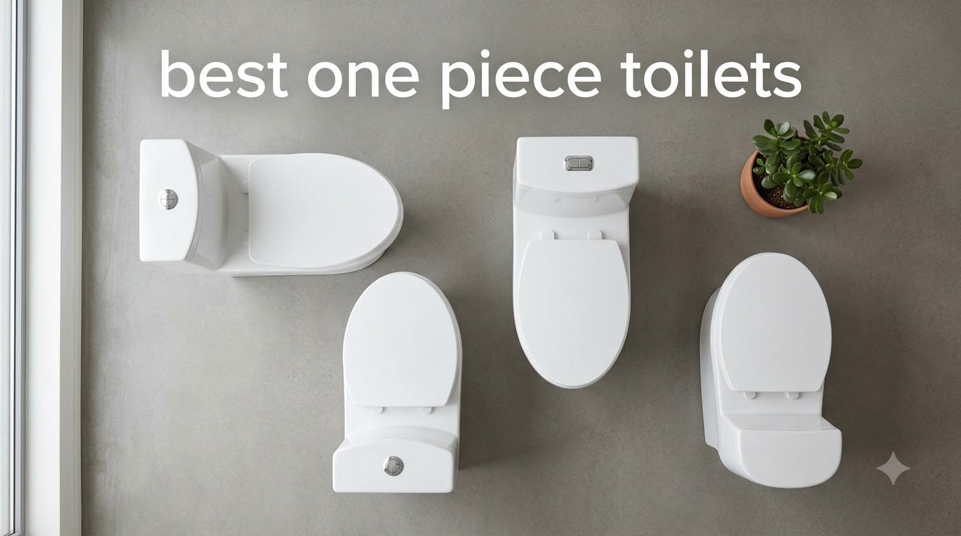 best one piece toilets
