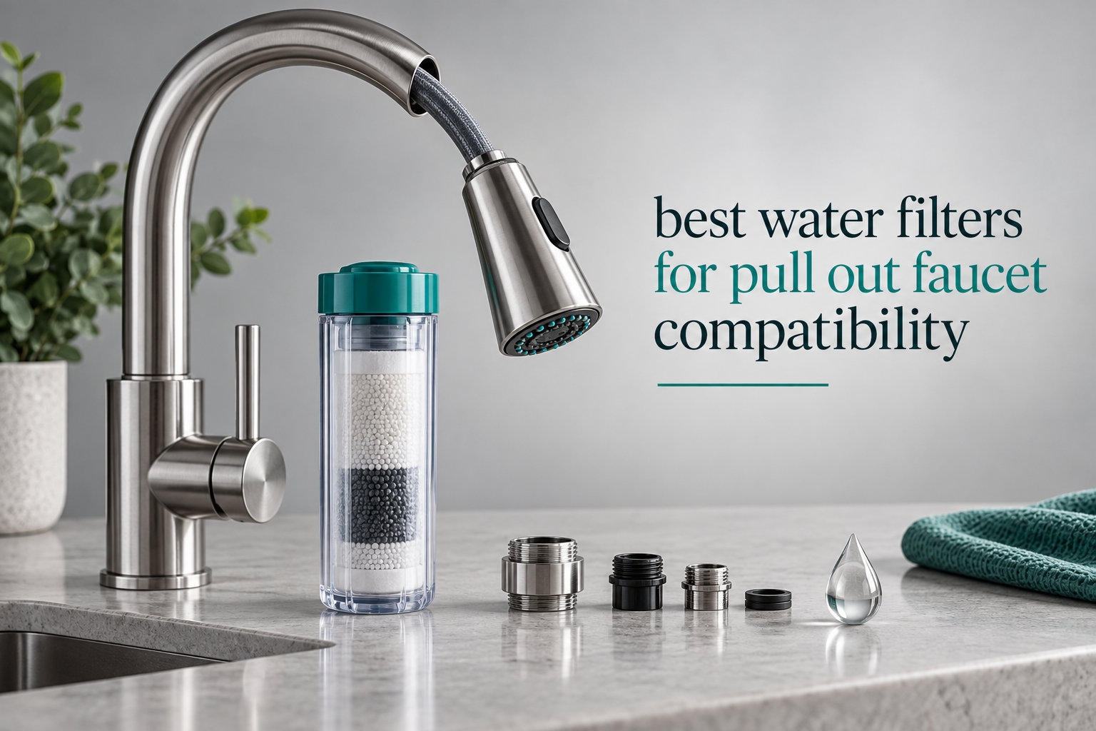 best water filters for pull out faucet compatibility