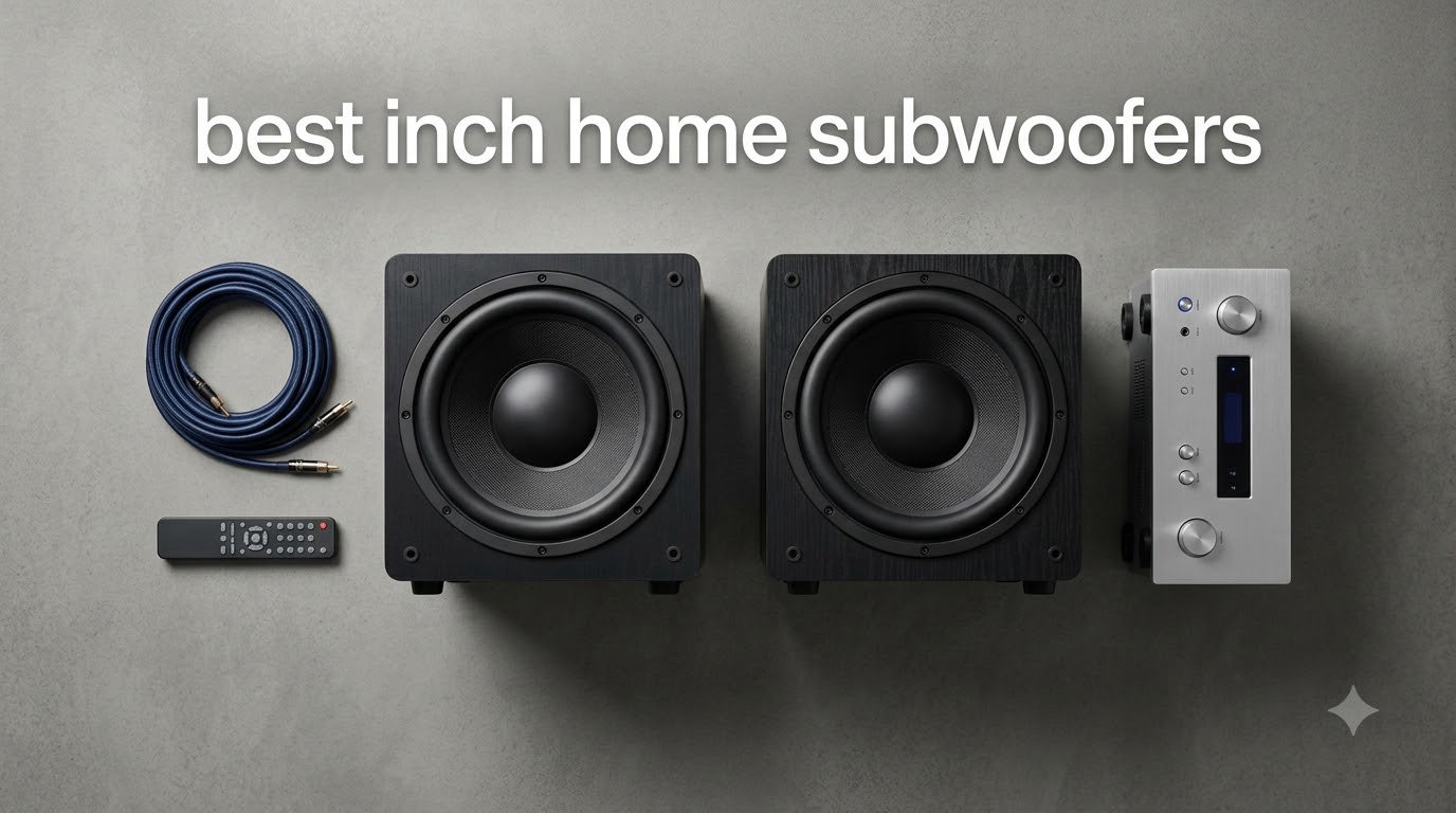 best 12 inch home subwoofers
