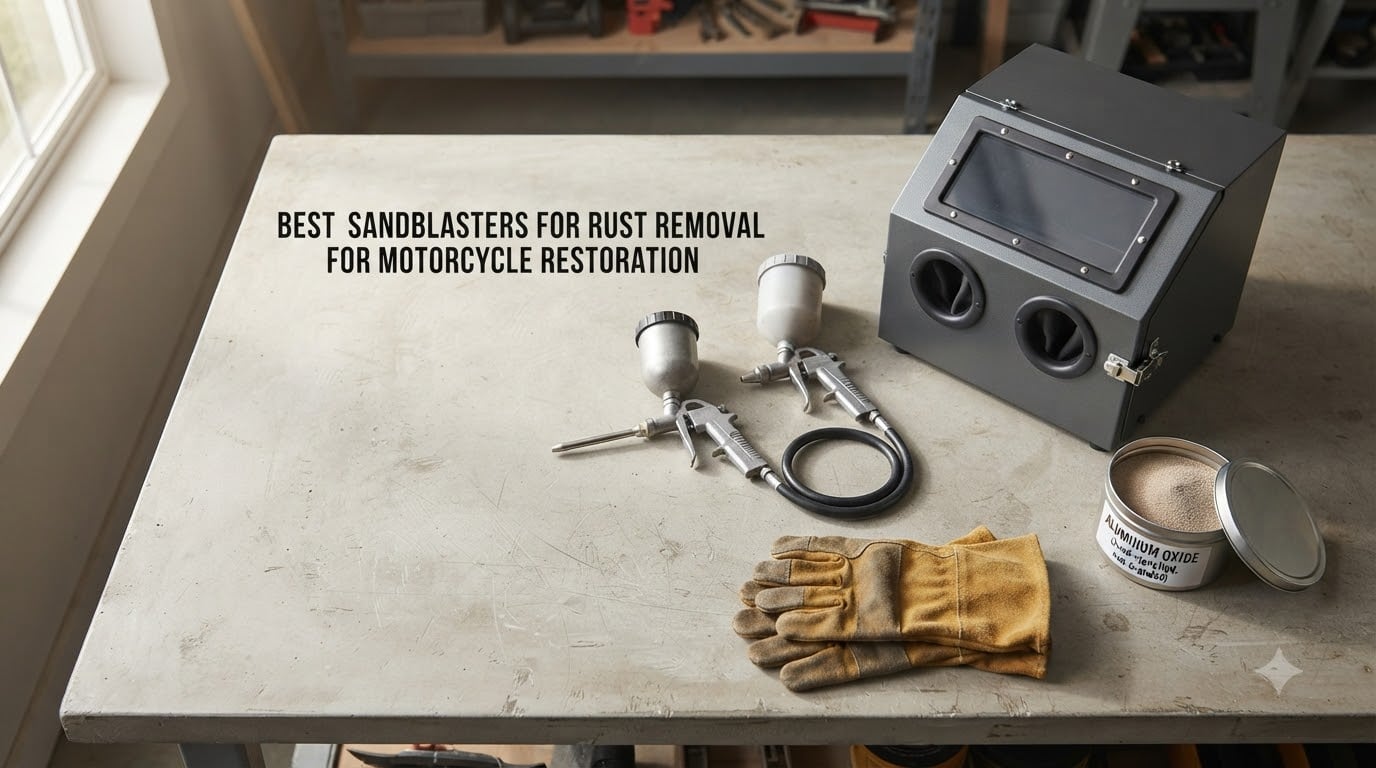 best sandblasters for rust removal 12 for motorcycle restoration