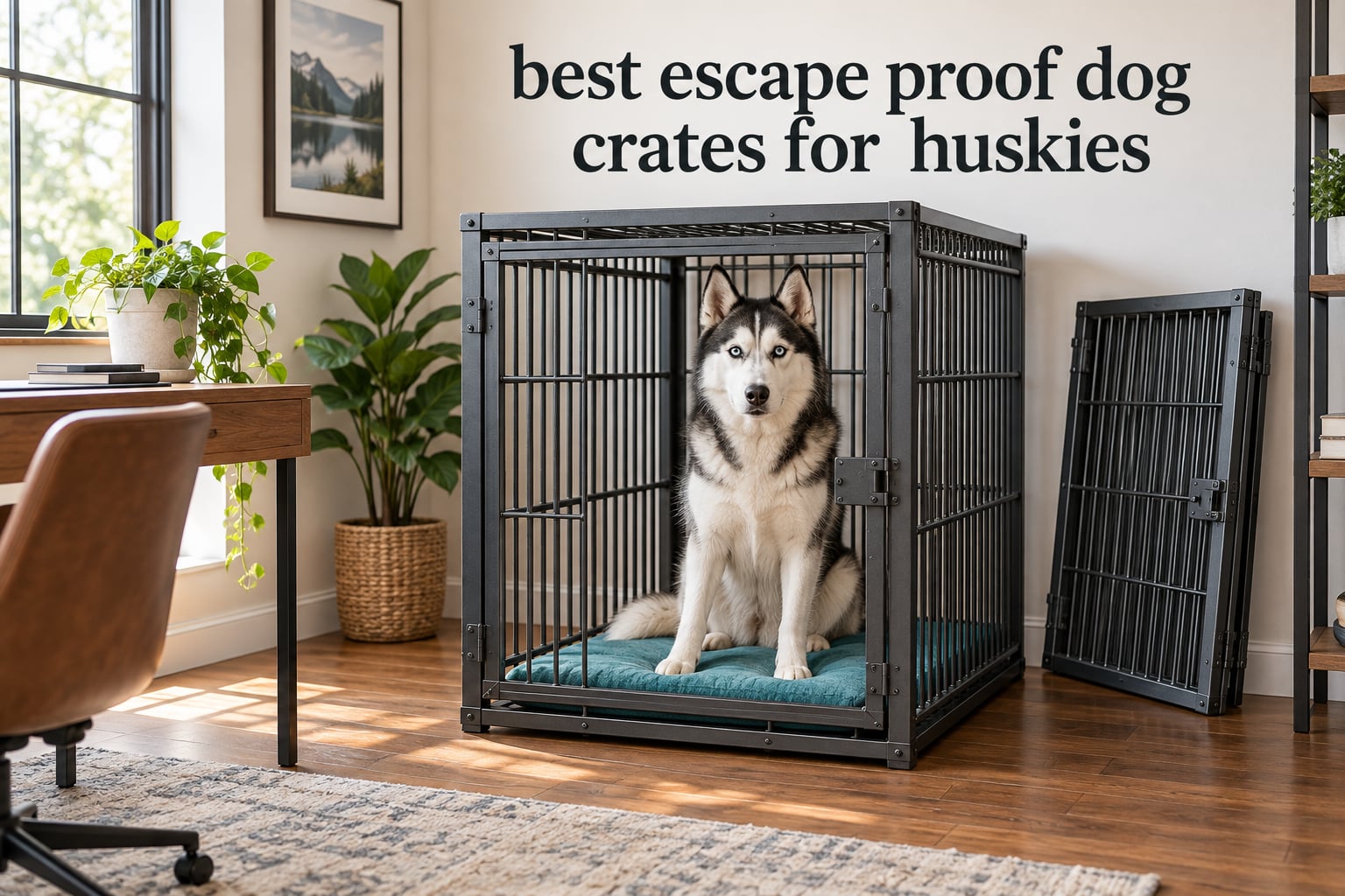 best escape proof dog crates for huskies