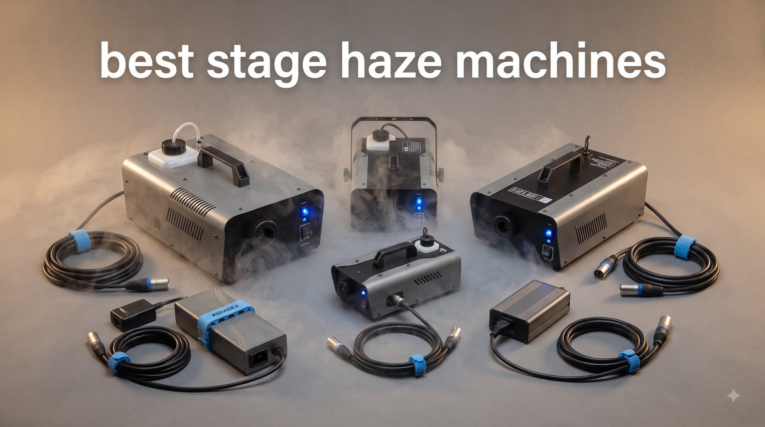 best stage haze machines