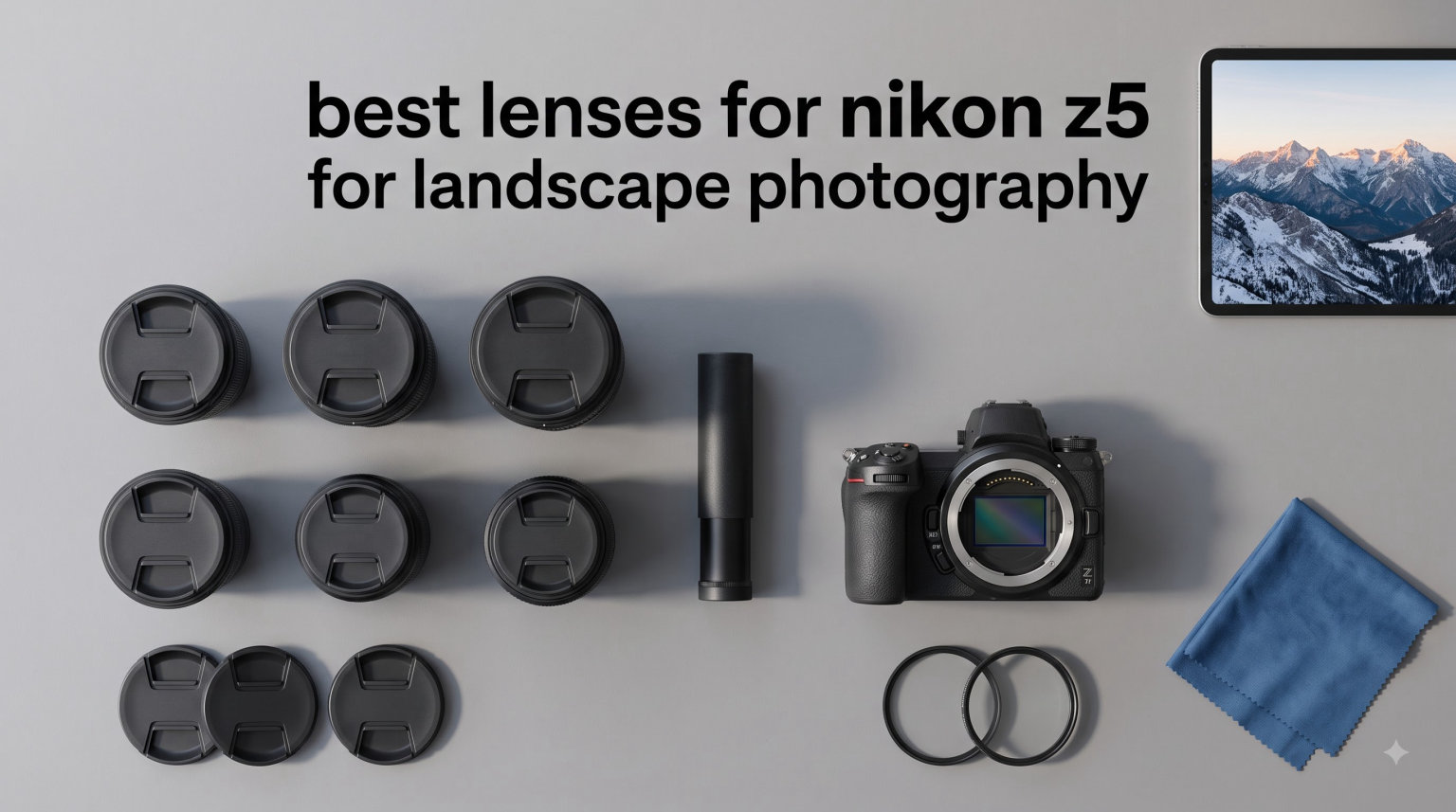 best lenses for nikon z5 for landscape photography