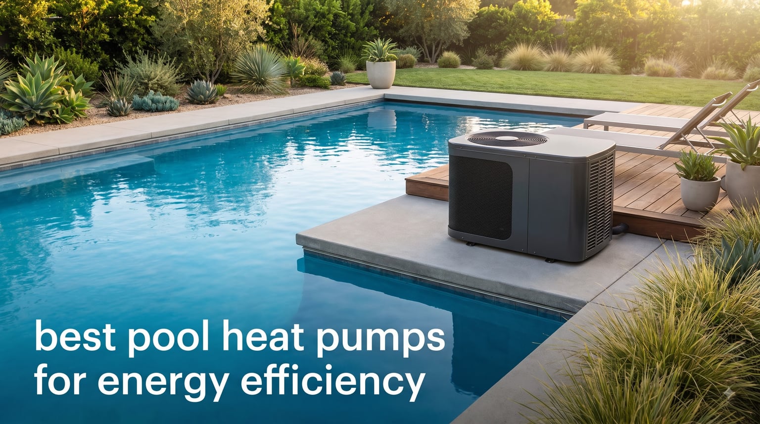 best pool heat pumps for energy efficiency
