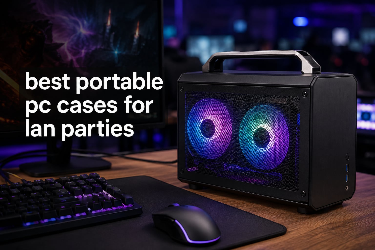 best portable pc cases for lan parties